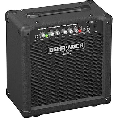 Behringer VT15CD 2-Channel Guitar Amplifier with CD Input and 8" Speaker (15W)