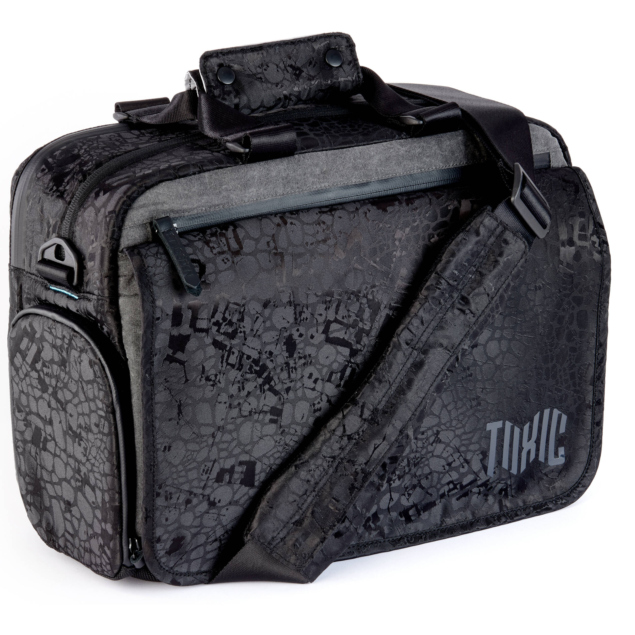 3 Legged Thing Toxic Wraith Messenger Bag (Onyx, Large)