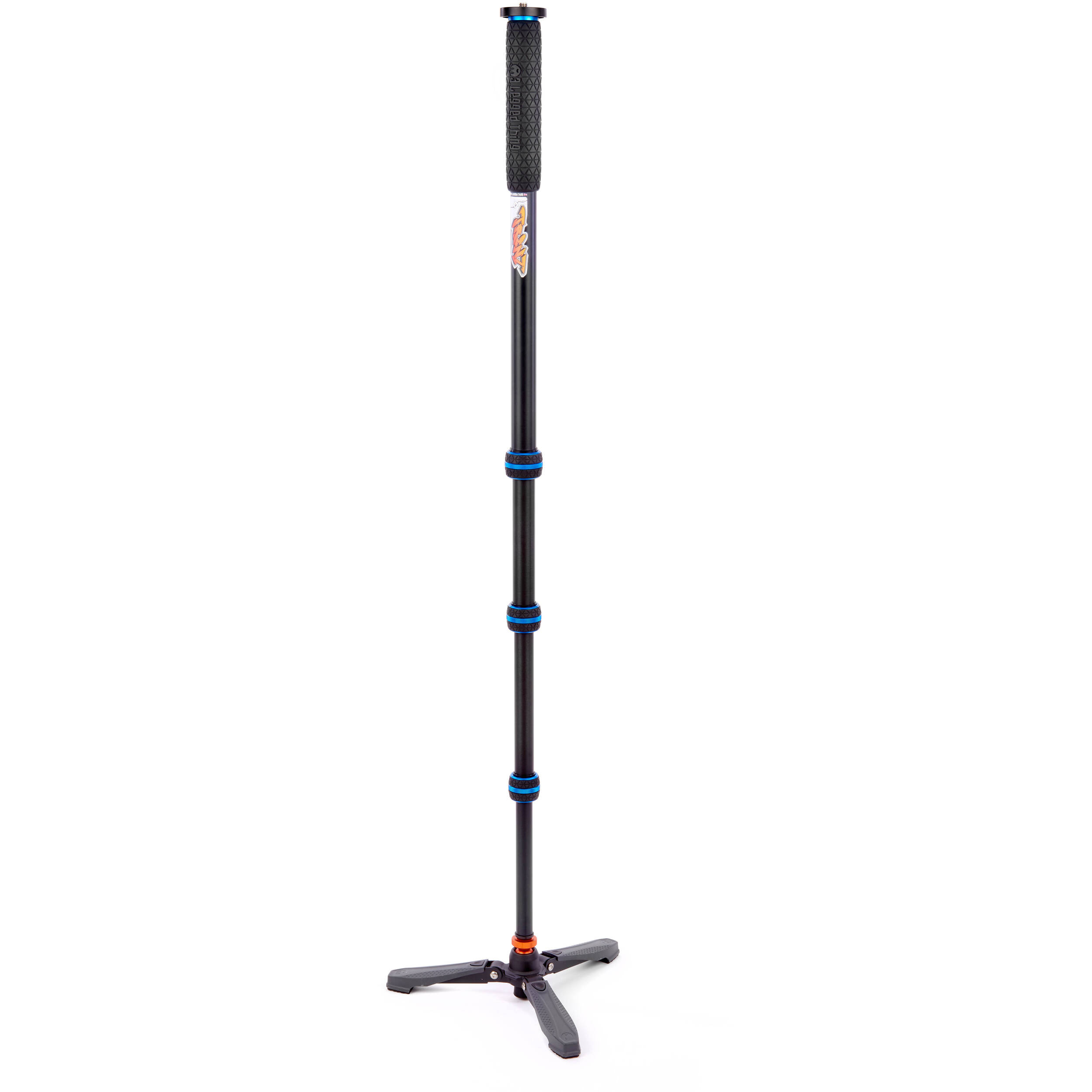 3 Legged Thing Punks Trent 2.0 Magnesium Alloy Monopod Kit with DocZ2 Foot Stabiliser (Blue)