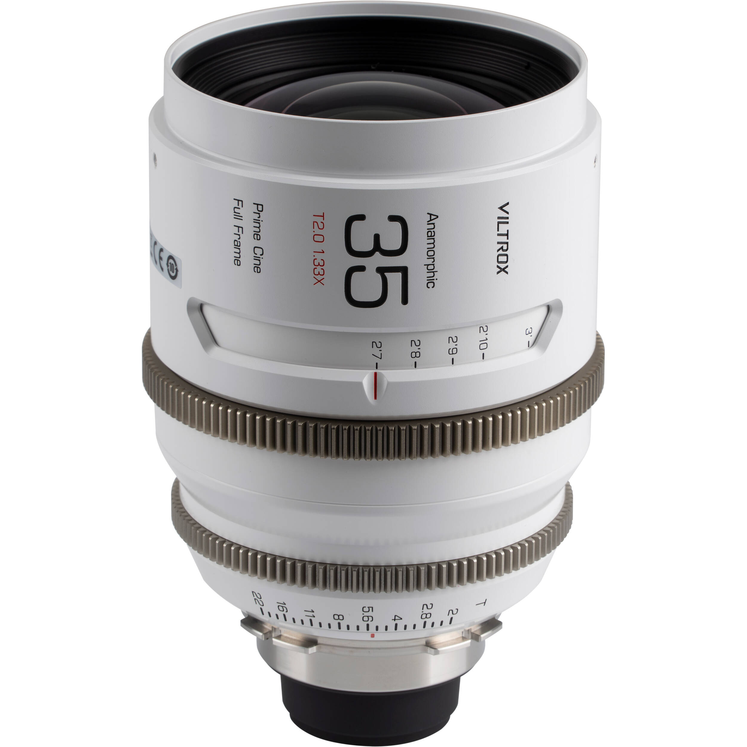 Viltrox EPIC 35mm T2 1.33x Full-Frame Anamorphic Lens (PL Mount)