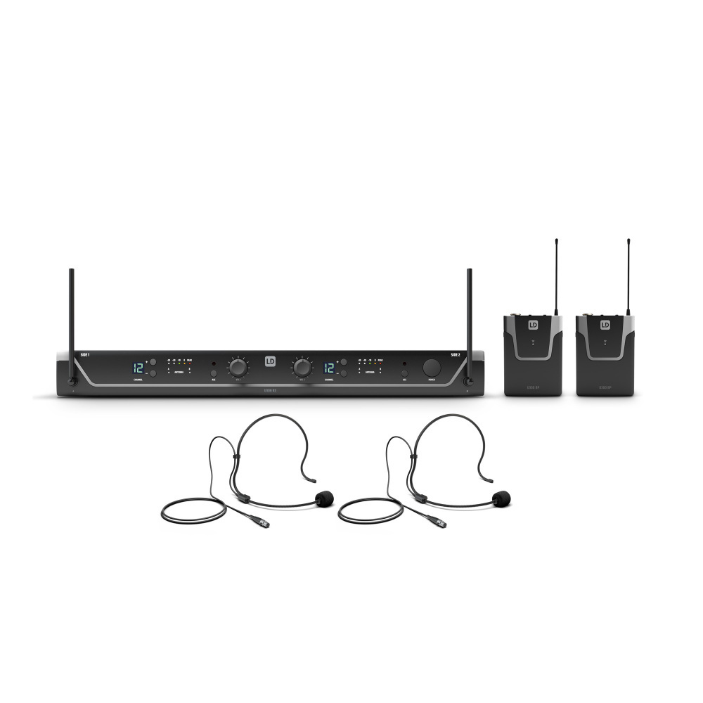 LD Systems U306 BPH 2 Dual Wireless Microphone System