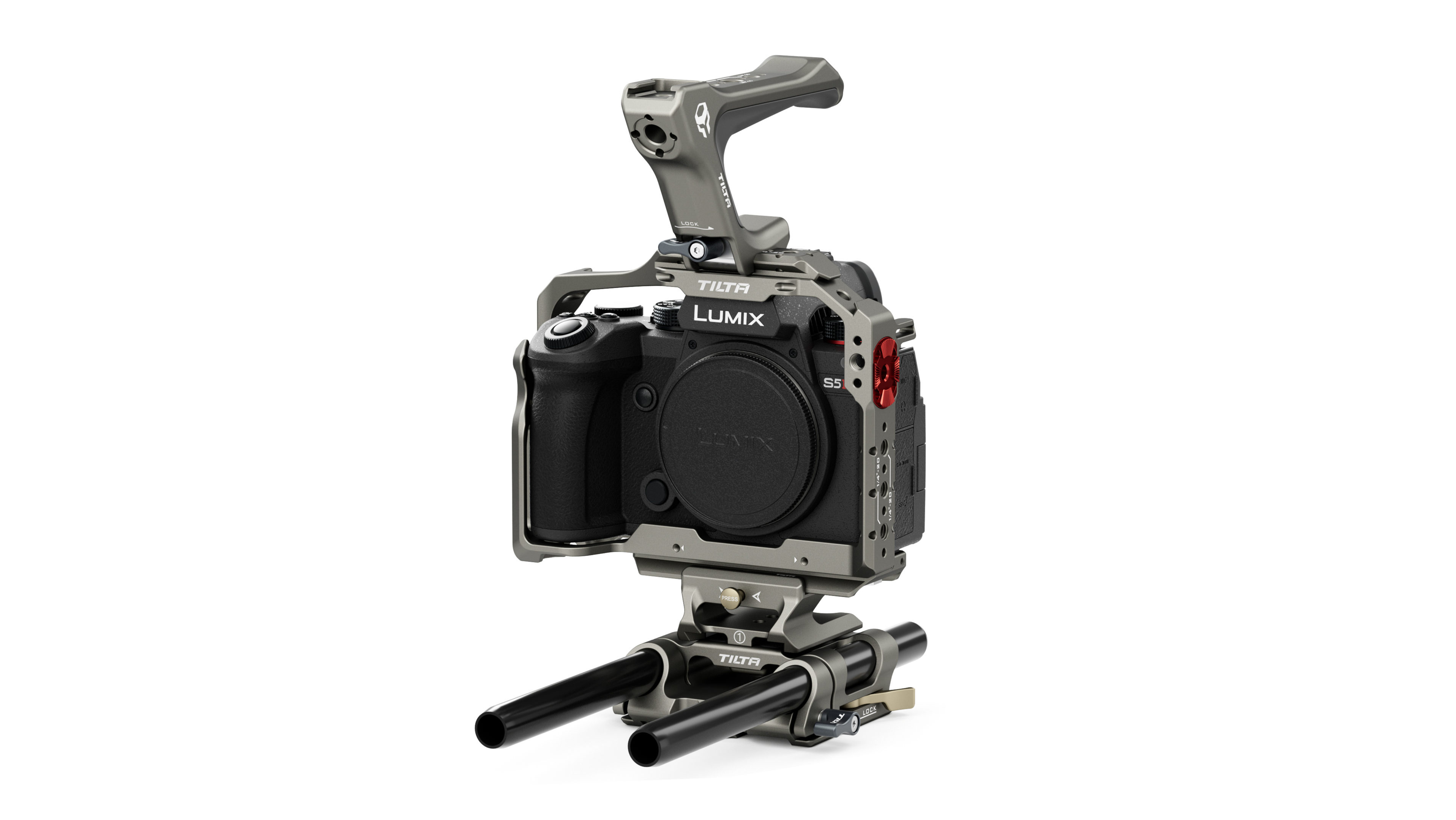 Tilta Camera Cage for Panasonic S5 II/IIX Basic Kit (Titanium Grey)