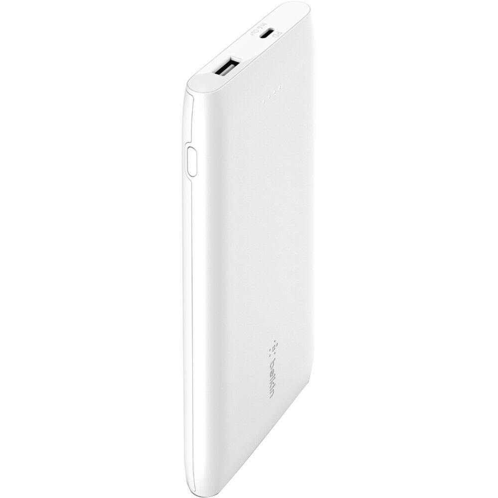 Belkin Boost Charge USB Type-C Power Bank (10,000mAh, 18W, White)