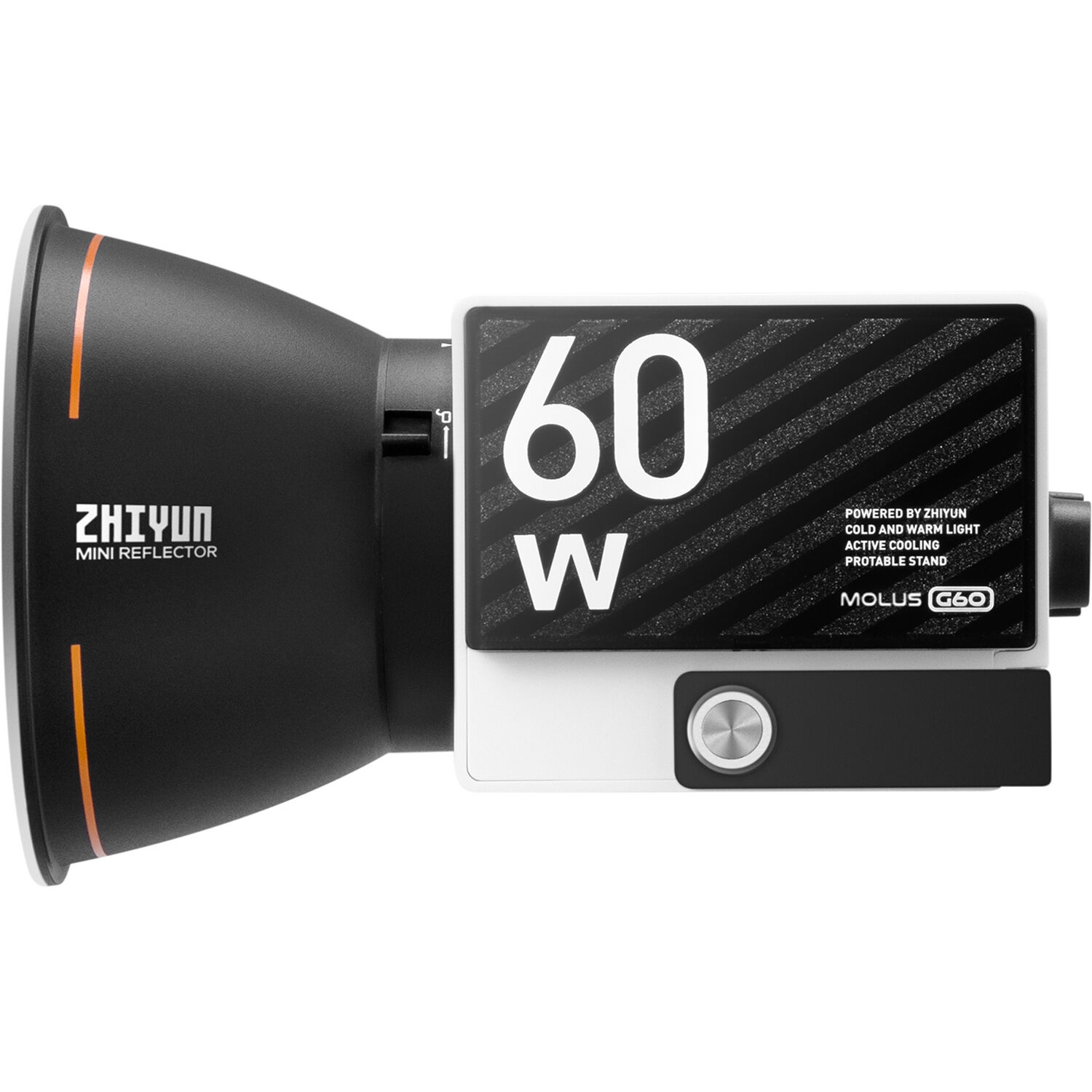 Zhiyun-Tech MOLUS G60 Bi-Colour Mini COB Monolight (Combo Kit)