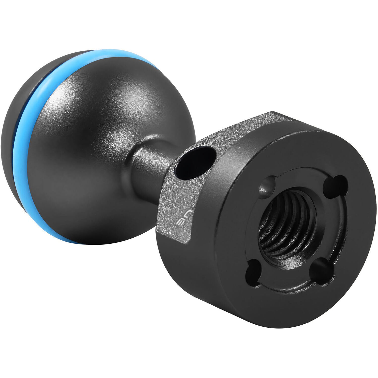 Kondor Blue KB-38BALL-AM Ball Head to 3/8"-16 Thread with ARRI Pins for Magic Arm (Raven Black)