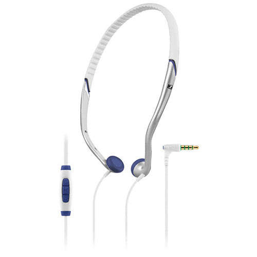 Sennheiser PX 685i Sports Headset with Inline Remote/Mic (White Headband / White Cable)