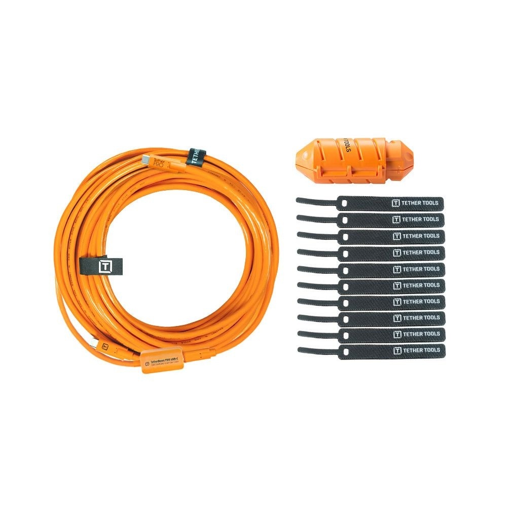 Tether Tools Tetherboost Pro USB-C to Straight USB-C Cable Kit (9.4m)