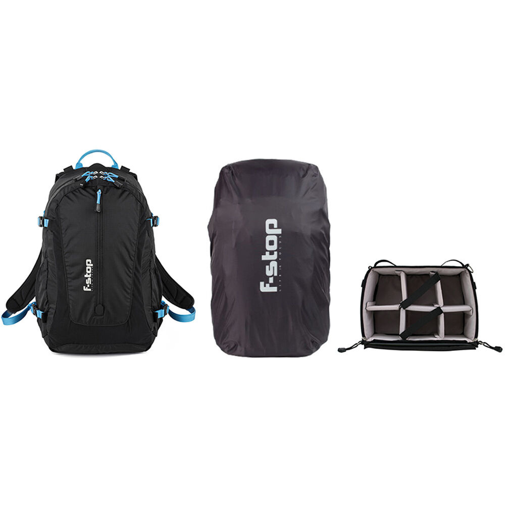 f-stop Guru 25L Camera Backpack Essentials Bundle (Black/Blue)