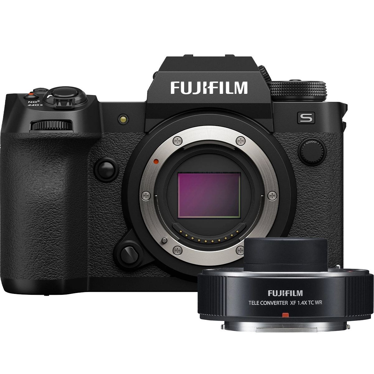 Fujifilm X-H2S Mirrorless Camera with XF 1.4x TC WR Teleconverter Kit