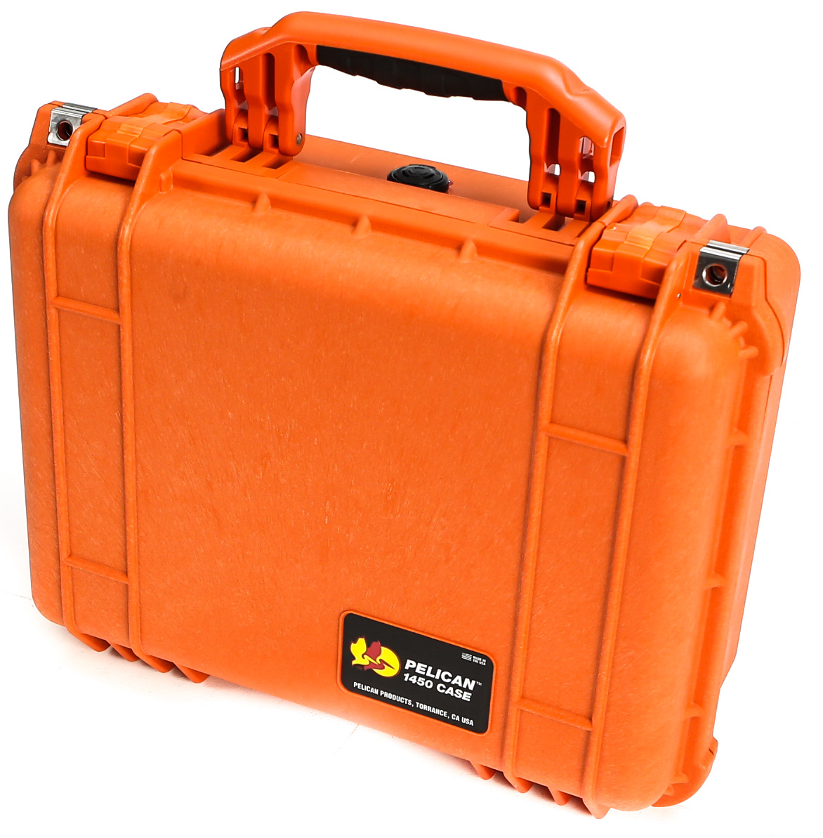 Pelican 1450 Case (Orange, No Foam)
