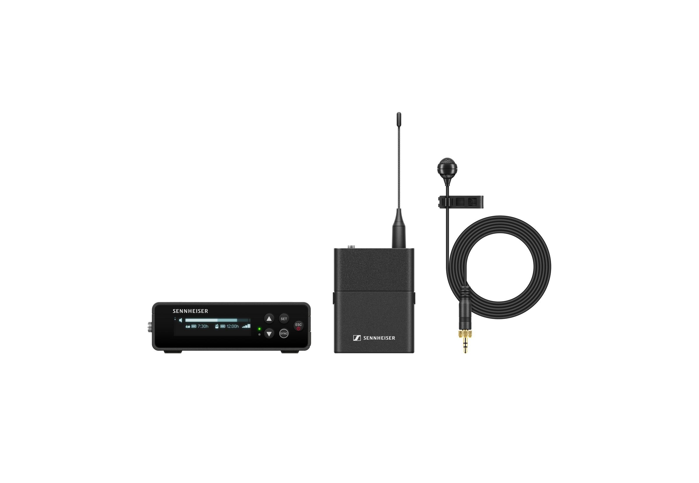 Sennheiser EW-DP ME-4 SET Evolution Wireless Digital Lavalier Set (R1-6: 520 - 576 MHz)