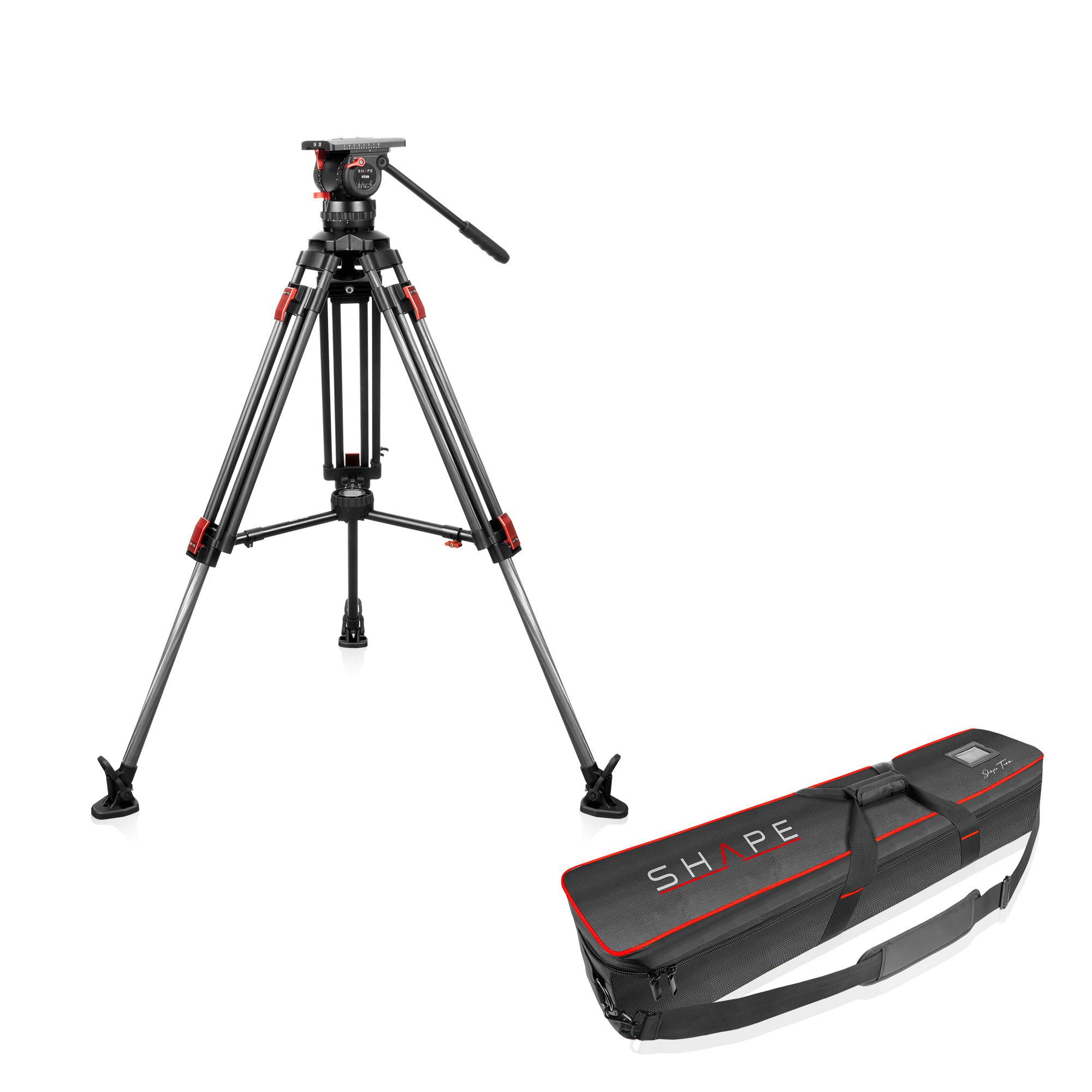 Shape ST20MD Carbon Fibre Tripod System with Mid-level Spreader