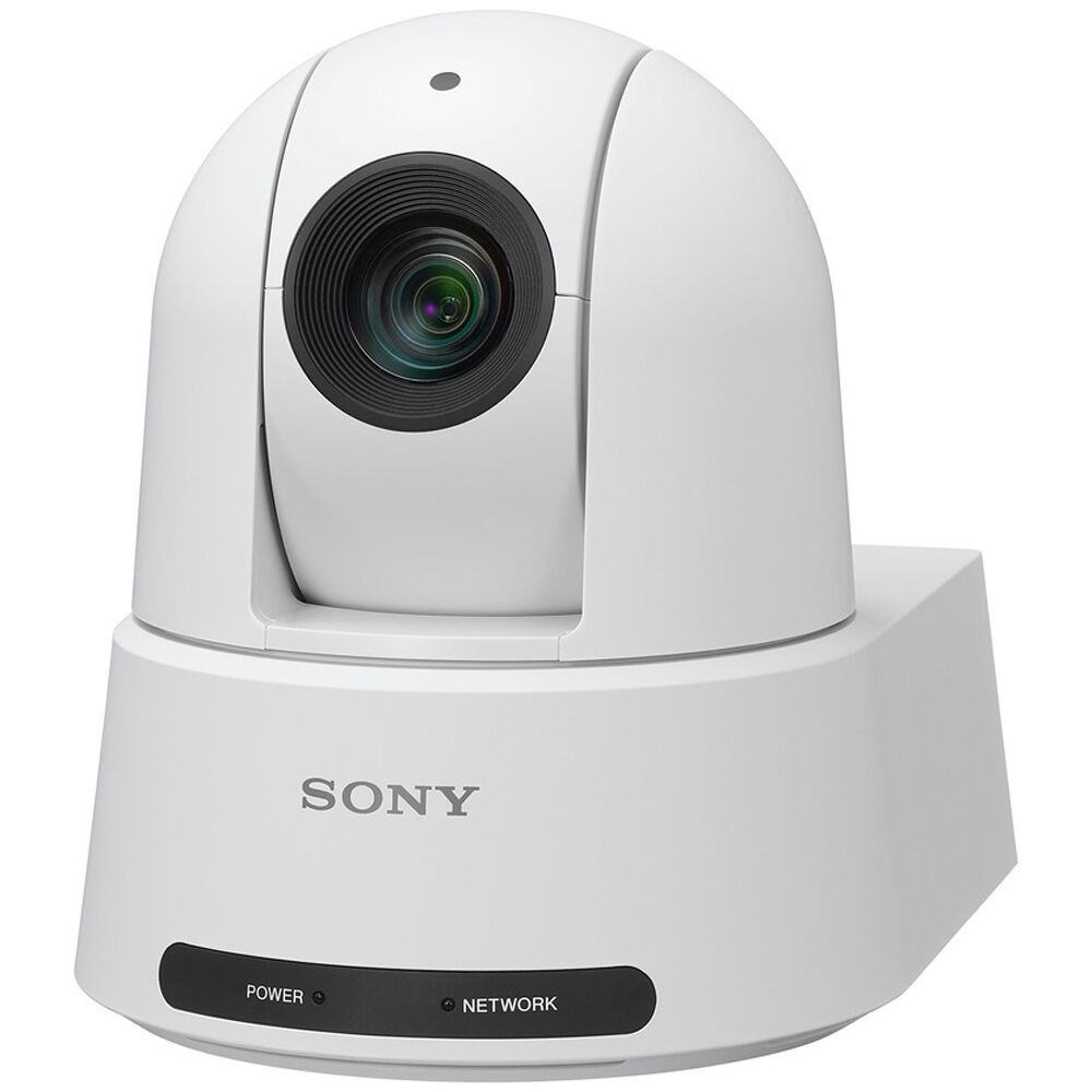 Sony SRG-A12 4K PTZ Camera with Built-In AI and 12x Optical Zoom (White)