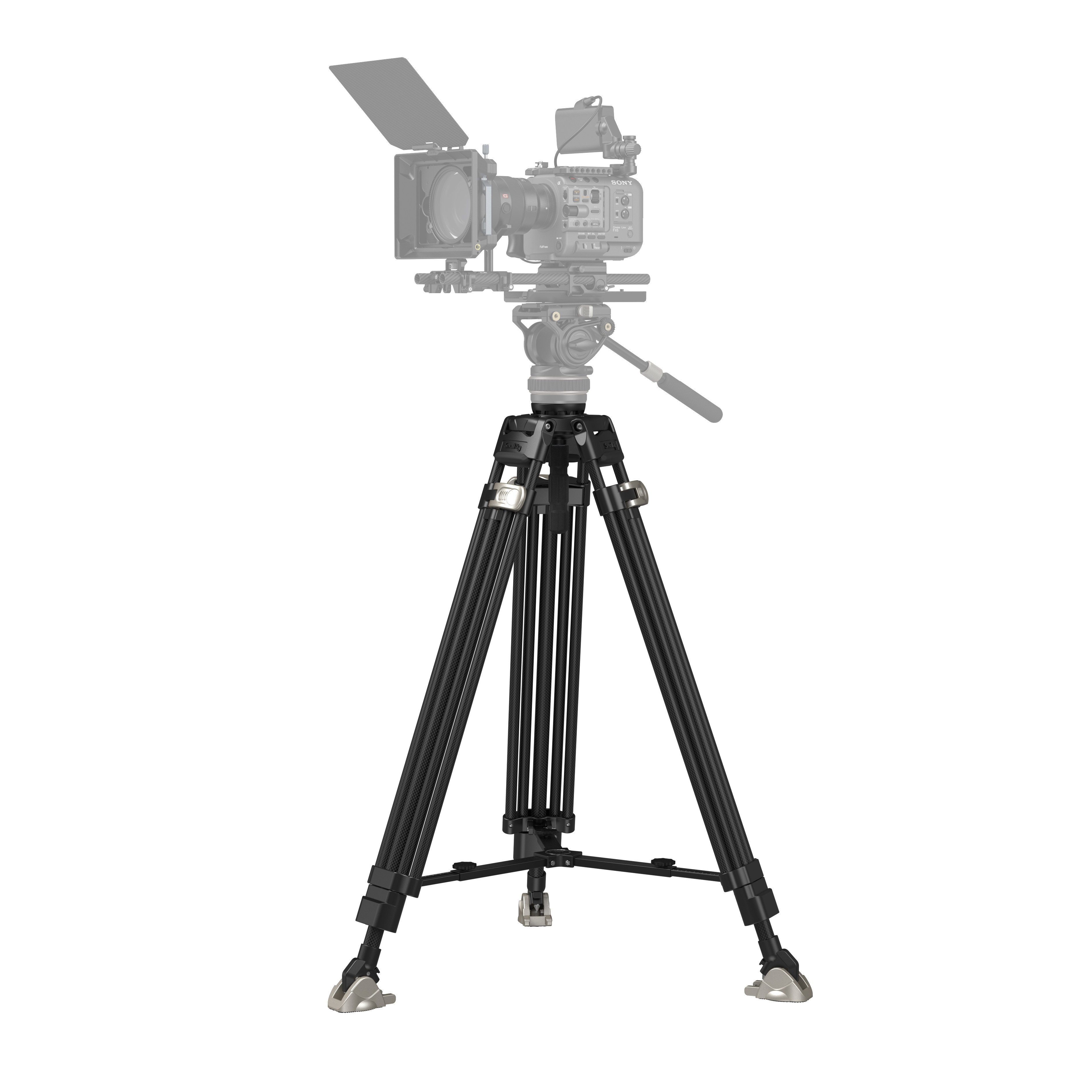 SmallRig 4167B FreeBlazer Heavy-Duty Carbon Fibre Video Tripod