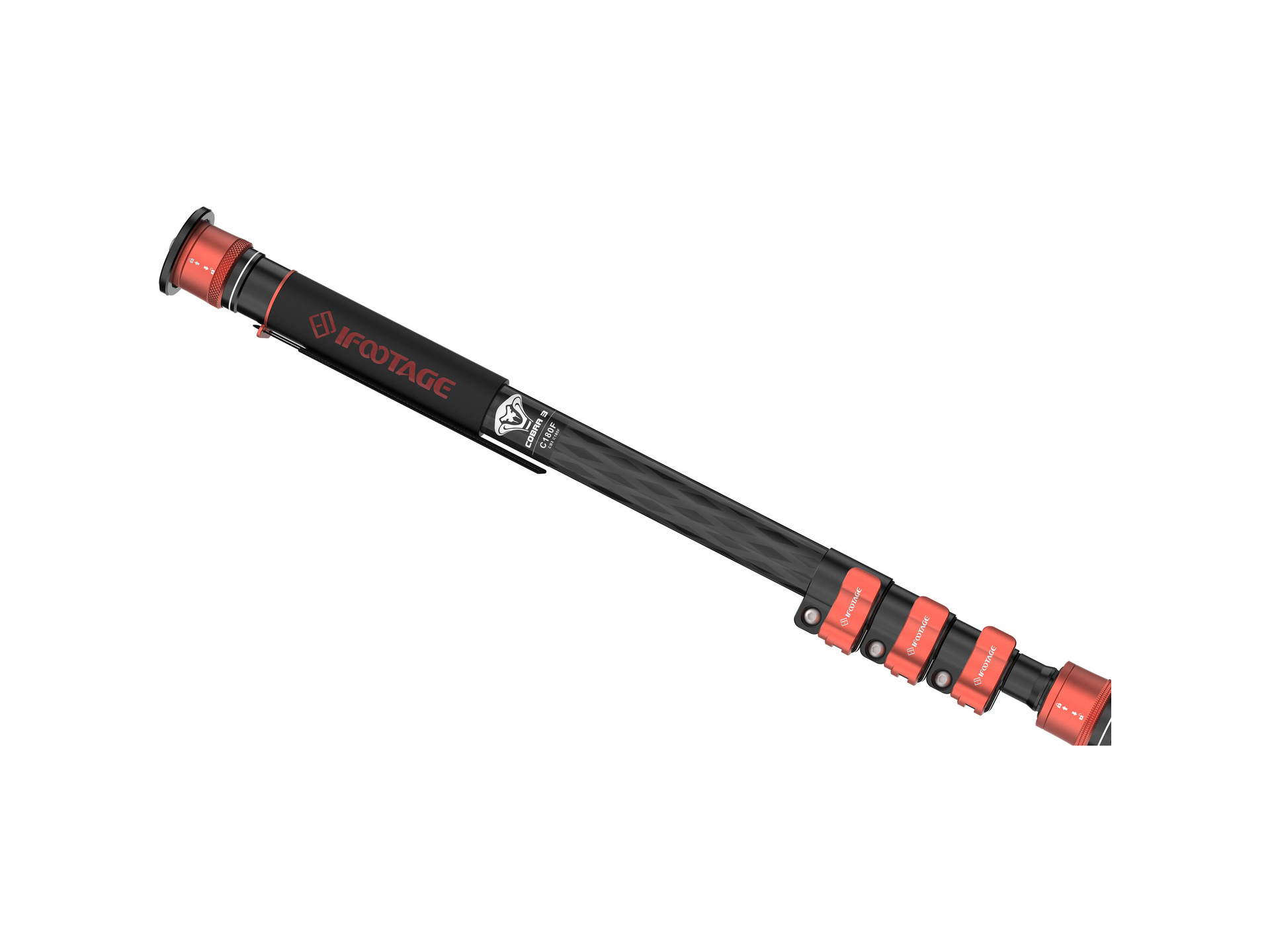 IFOOTAGE Cobra 3 Base,Monopod Base,Portable Tabletop Mini Tripod Mount With 360° Degree Rotatable Ball-Head,Quick Release
