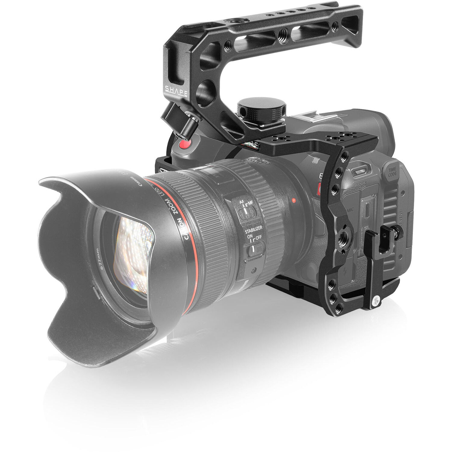 Shape Camera Cage and Top Handle for Canon EOS R5 C, R5, and R6