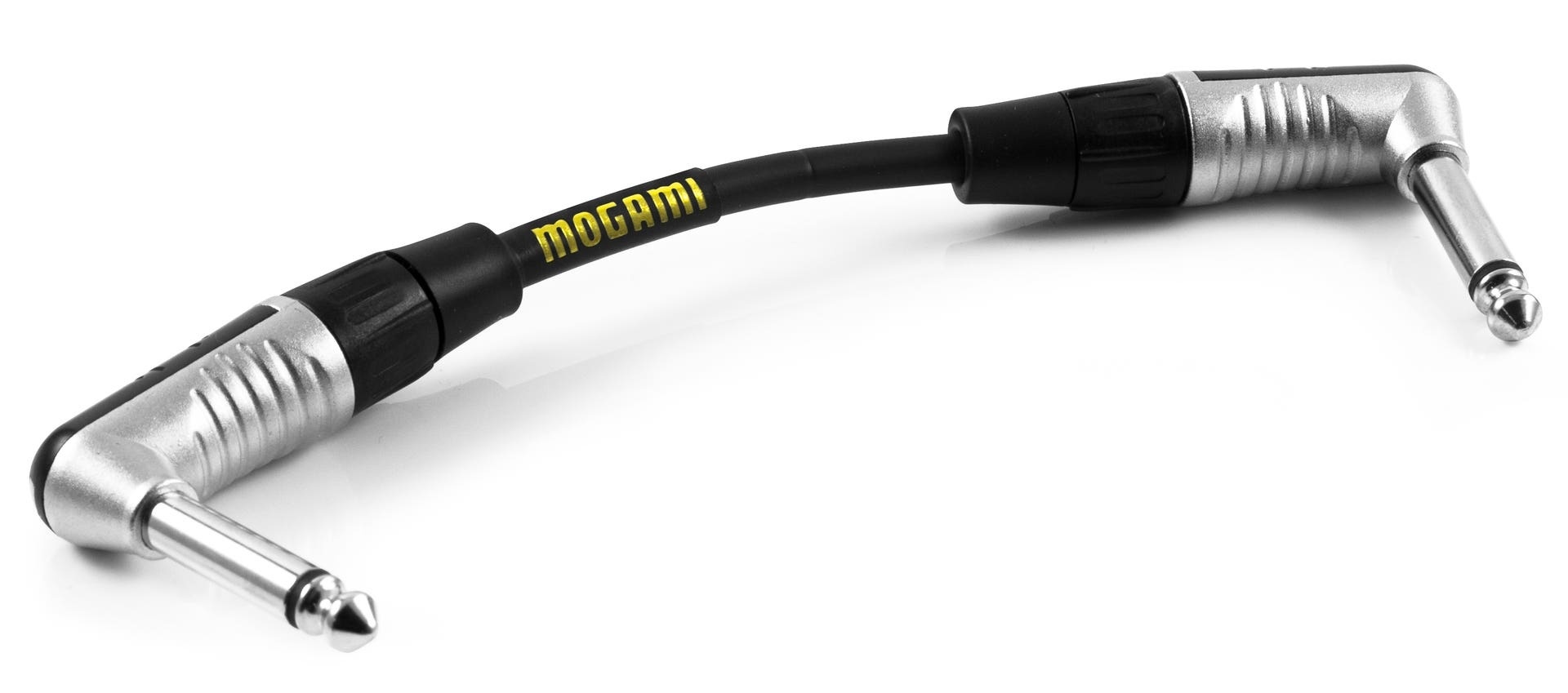 Mogami CorePlus Pedal Cable TS Right Angle (15cm)