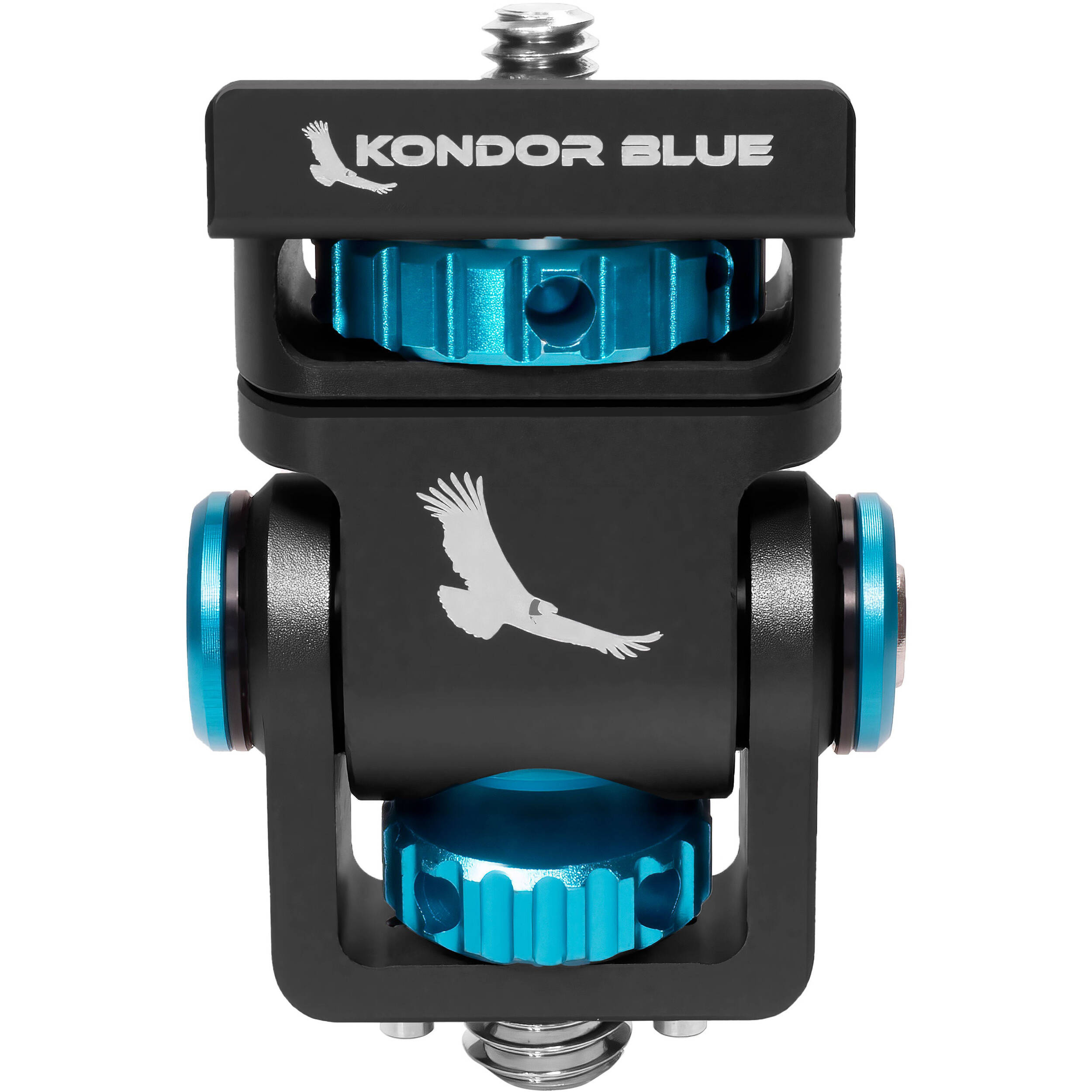 Kondor Blue Swivel and Tilt Monitor Mount with ARRI-Style Mount (Raven Black)
