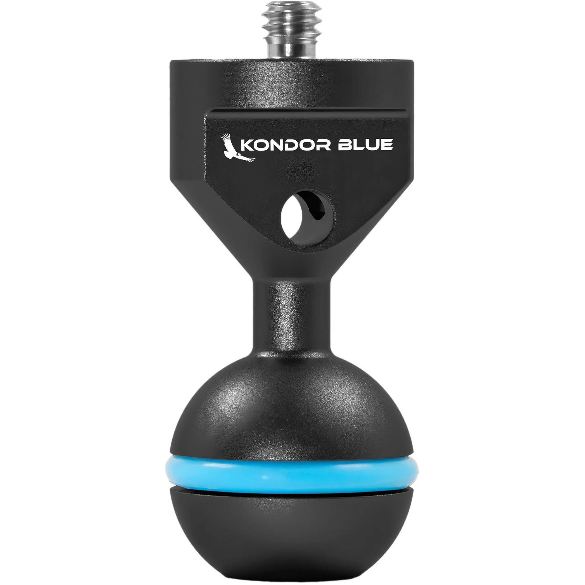 Kondor Blue 1/4"-20 Ball Head for Magic Arms (Black)