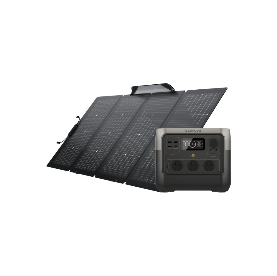 EcoFlow RIVER 2 Pro Portable Power Station with 220W Solar Panel