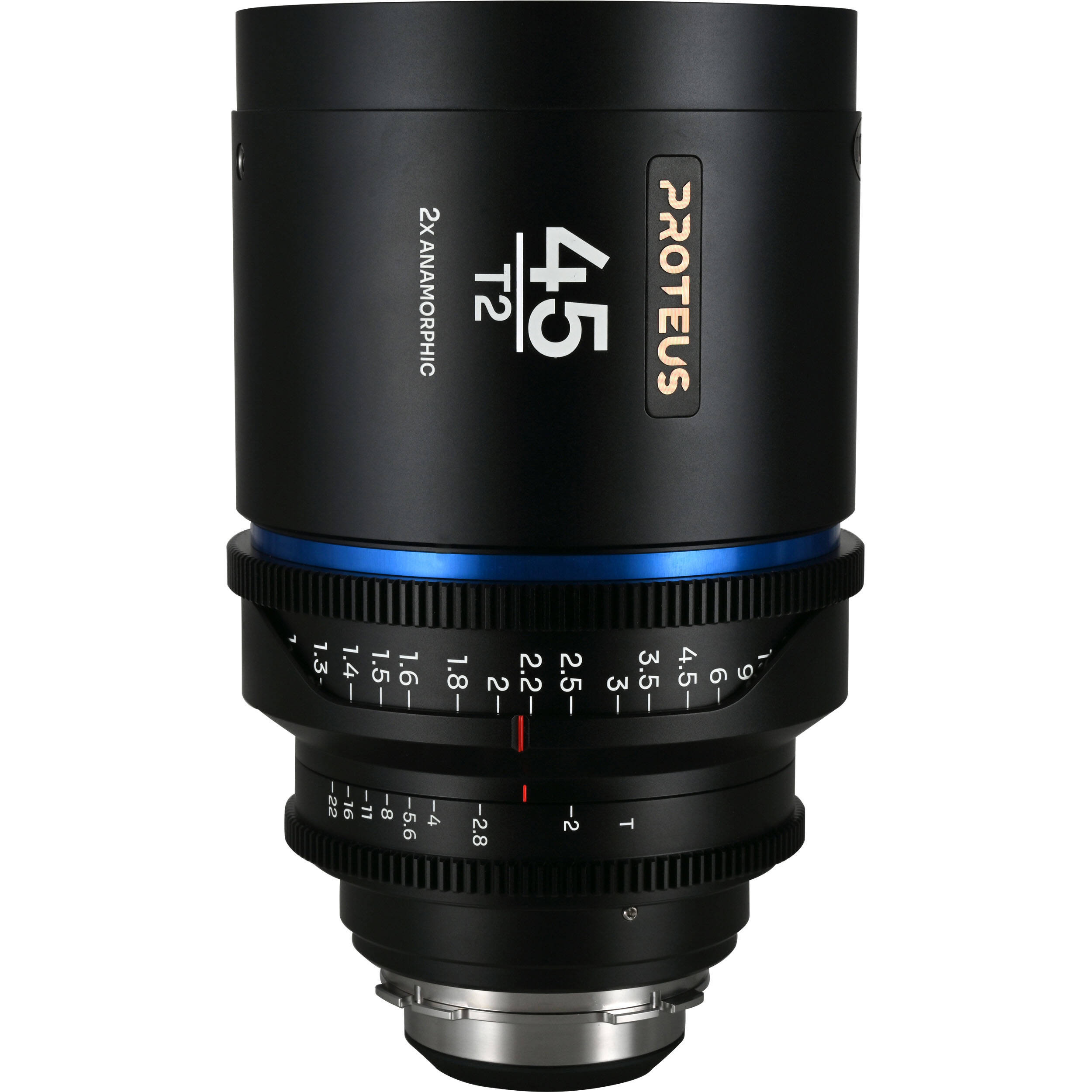 Laowa Proteus 45mm T2.0 2X Anamorphic Lens with EF Adapter (PL Mount, Blue, Feet)