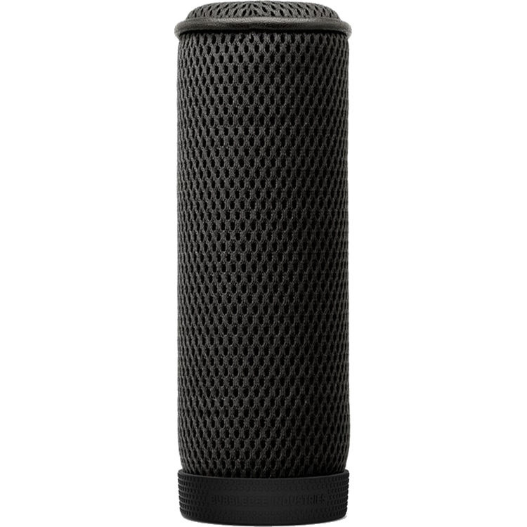 Bubblebee Industries Spacer Bubble Windshield & Fur Cover System for Shotgun Mics (Black, Medium)