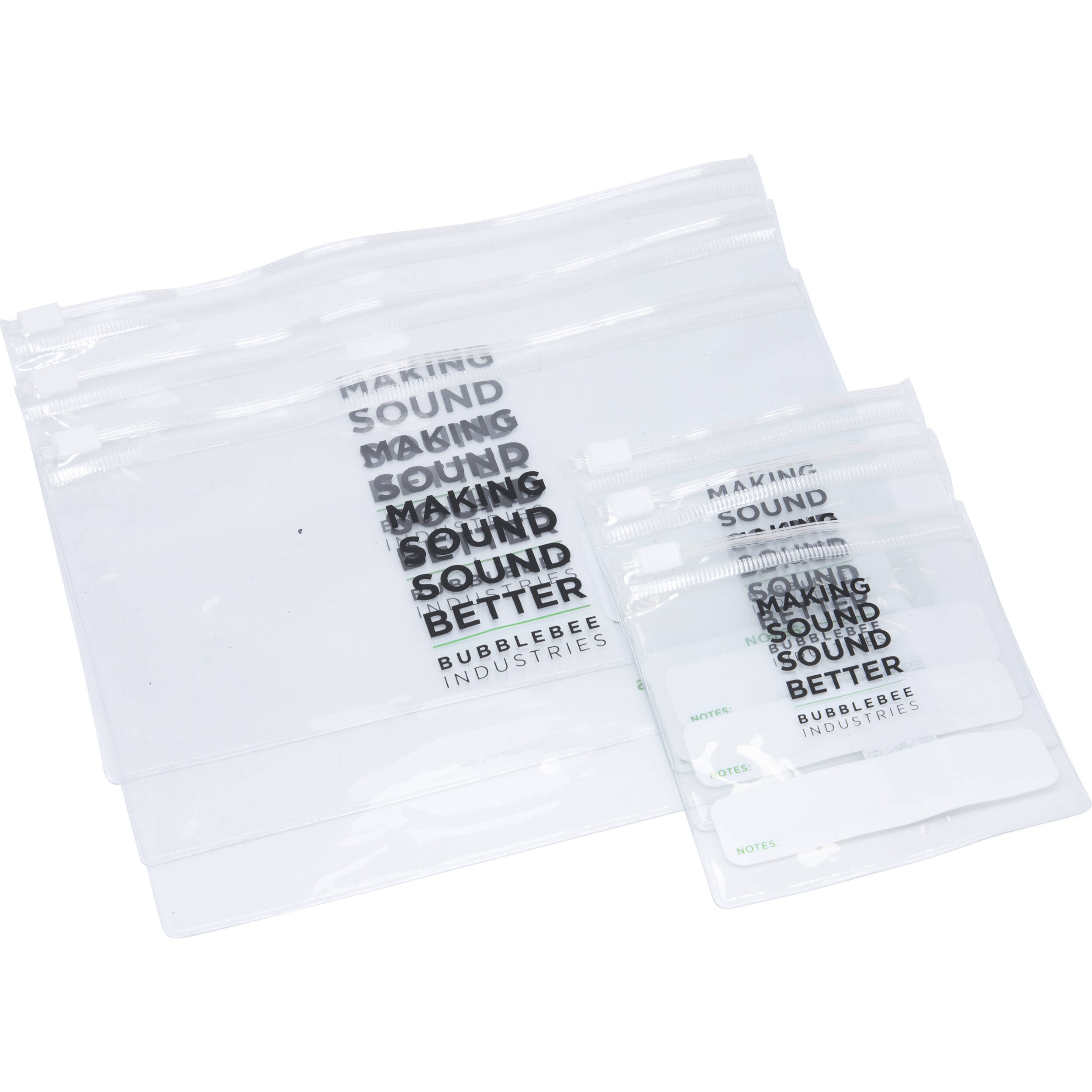 Bubblebee Industries Lav Mic Pouch (6-Pack)