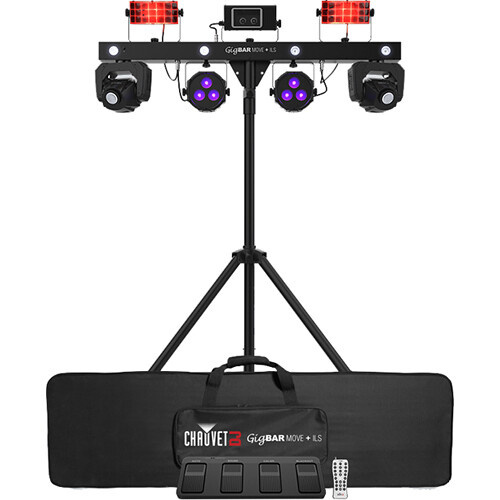 Chauvet DJ GigBAR Move + ILS 5-in-1 Lighting System with Moving Heads