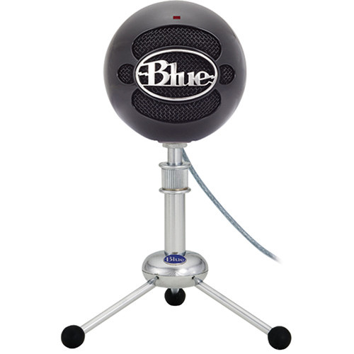 Blue Snowball USB Condenser Microphone (Gloss Black)