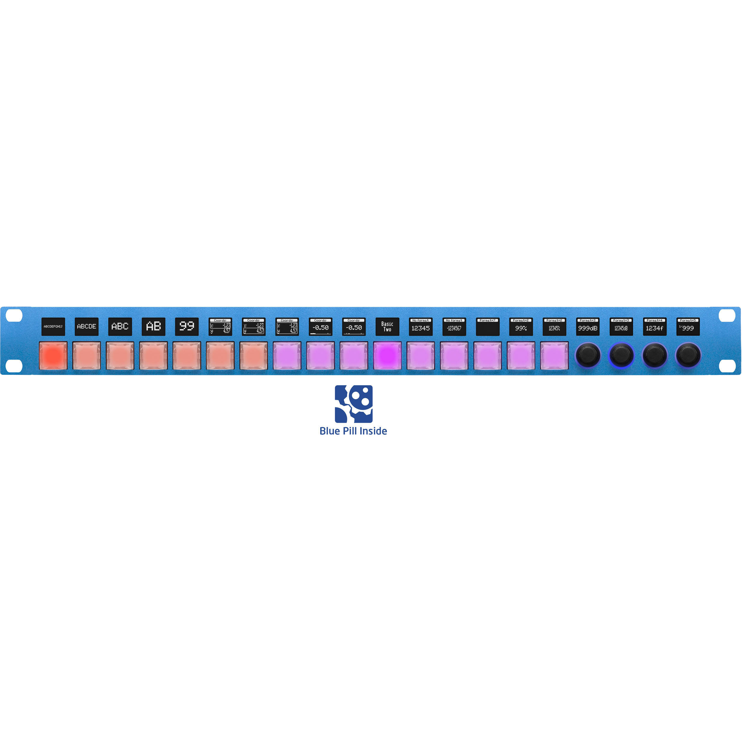 SKAARHOJ Rack Pro 3 with Blue Pill Inside