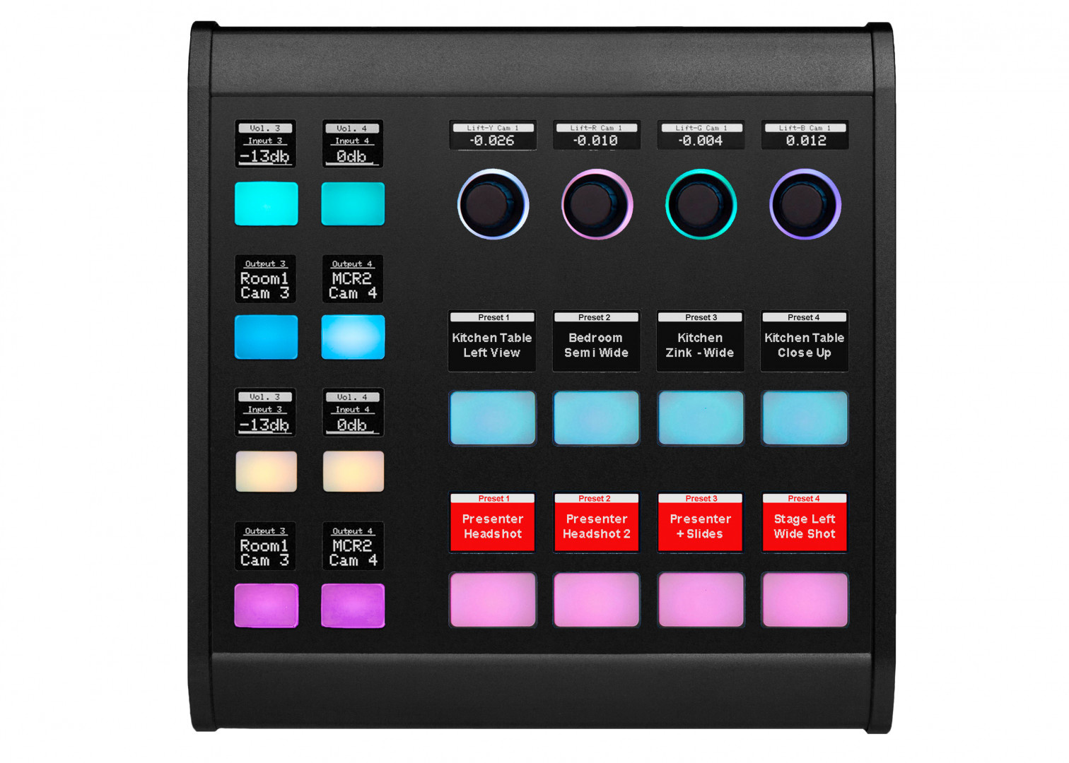 SKAARHOJ Frame Shot Plus with Blue Pill Inside (Black)