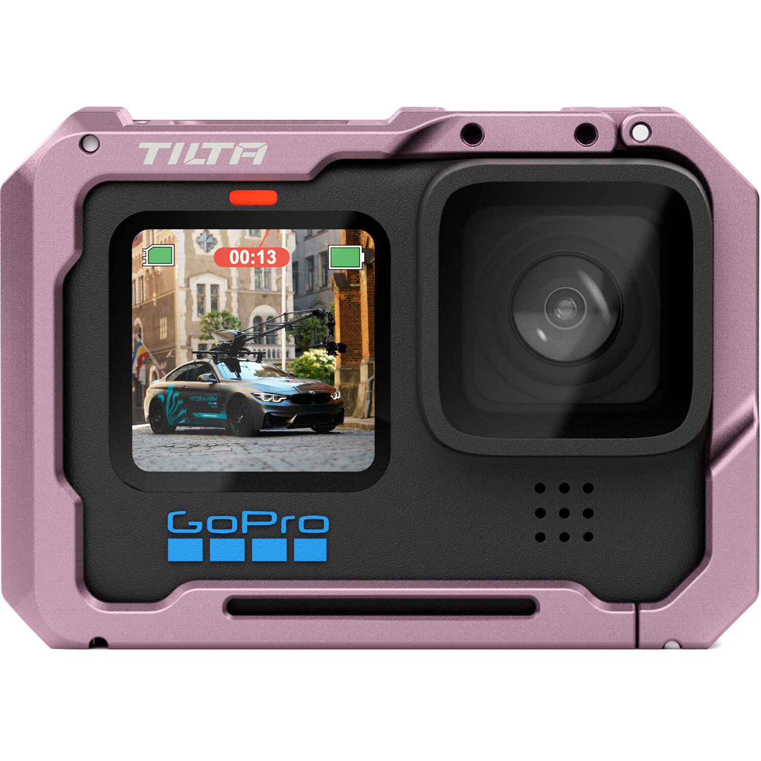 Tilta Full Camera Cage for Insta360 X3 (Pink)