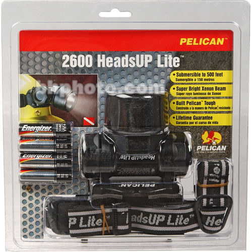 Pelican 2600 HeadsUp Lite