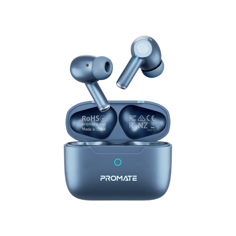 Promate ProPods High Definition ANC TWS Earphones Blue