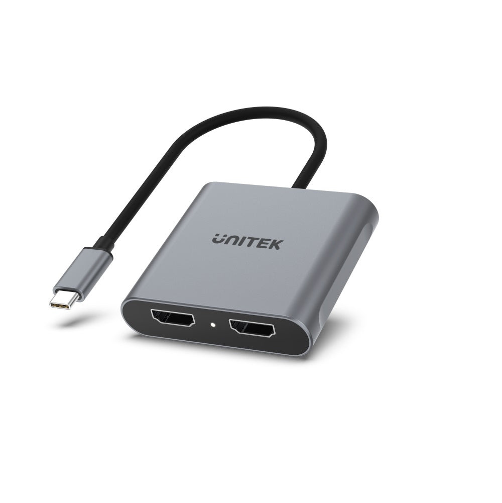 UNITEK V1404B USB-C to Dual HDMI 4K Adapter
