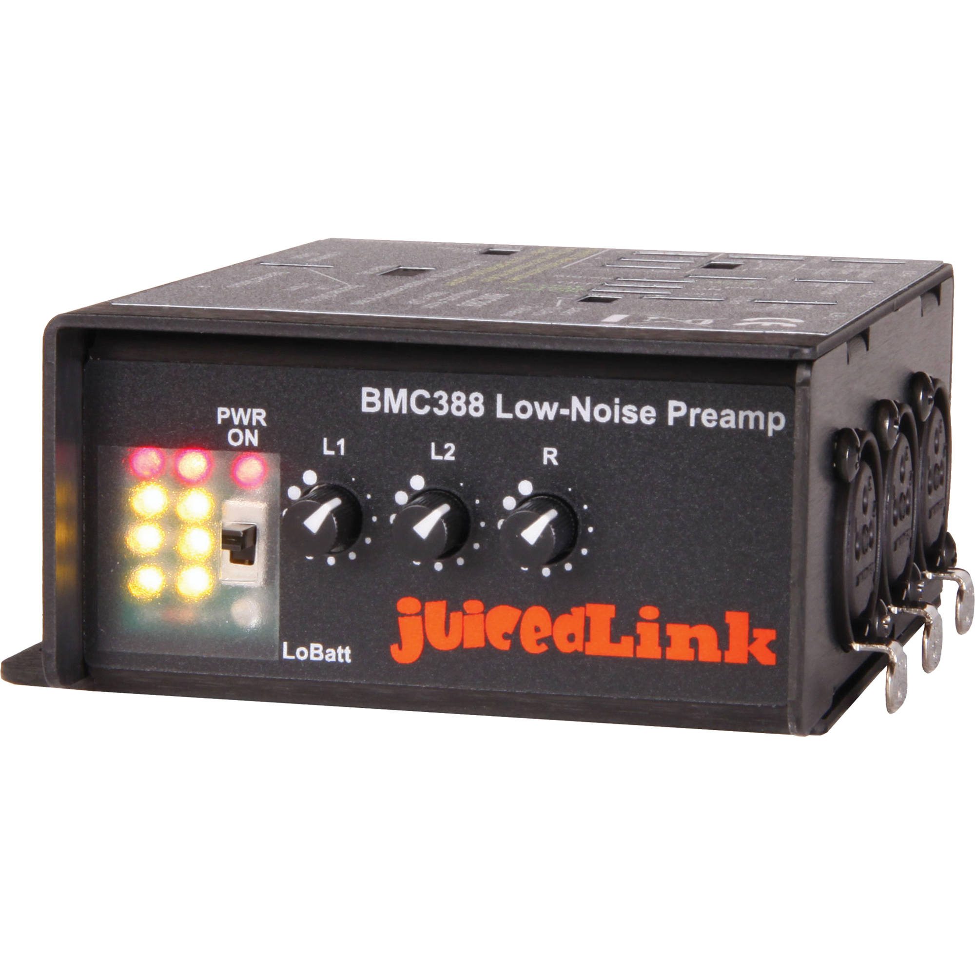 juicedLink BMC388 Low-Noise Preamp For Blackmagic