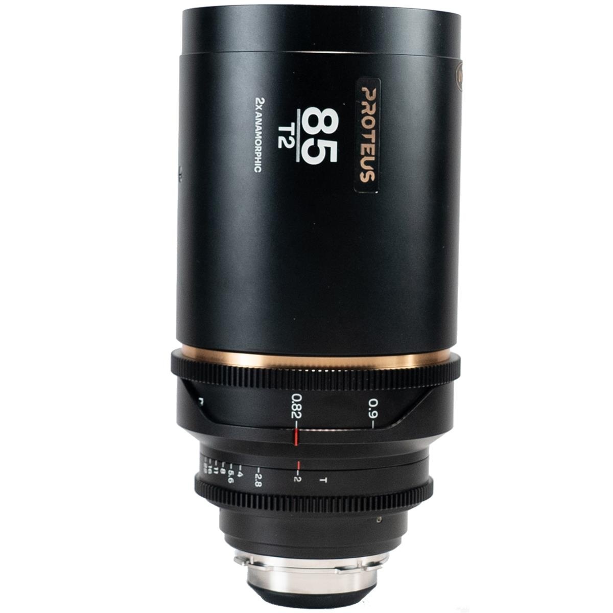Laowa Proteus 85mm T2.0 2X Anamorphic Lens with EF Adapter (PL Mount, Amber, Metres)
