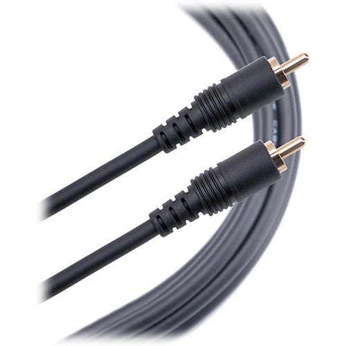 Mogami RR-01 Pure-Patch RCA Male to RCA Male Audio/Video Patch Cable (30cm)