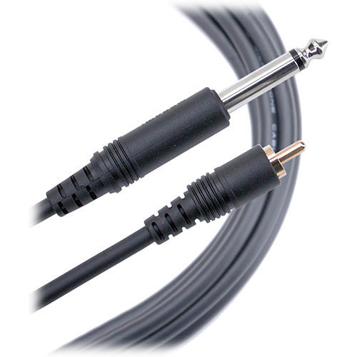 Mogami PR-01 Pure-Patch TS 1/4" Male to RCA Male Audio/Video Patch Cable (0.3m)