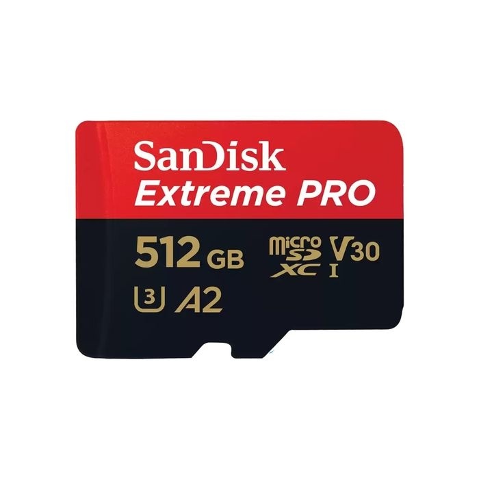 SanDisk 512GB Extreme Pro UHS-I microSDXC Memory Card (200 MB/s)