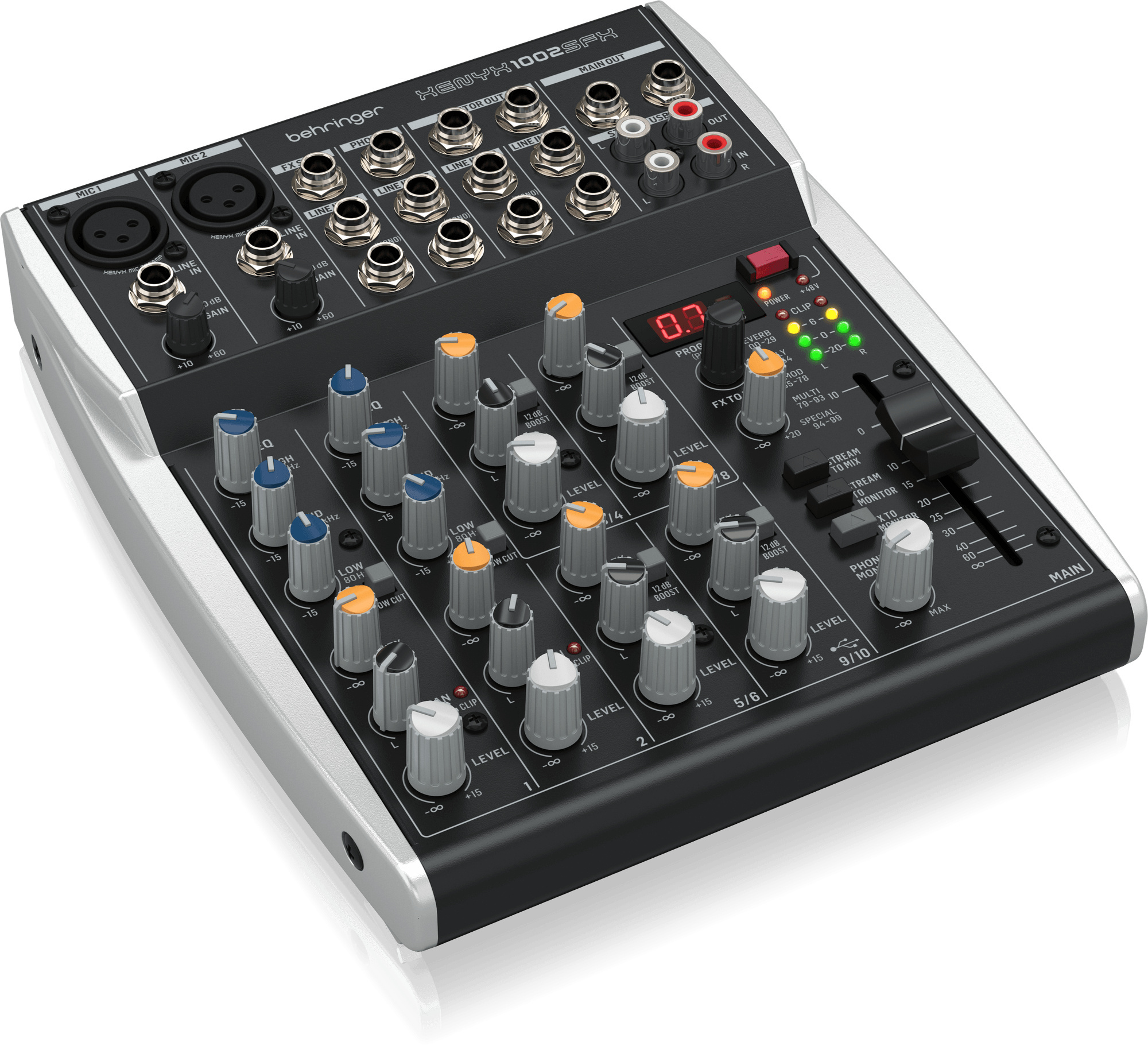 Behringer XENYX 1002 SFX Premium Analog 10-Input Mixer | NZ
