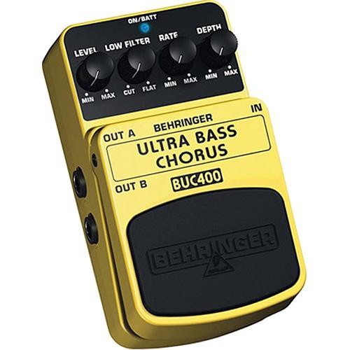 Behringer Ultra Chorus Bass BUC400 Effects Pedal