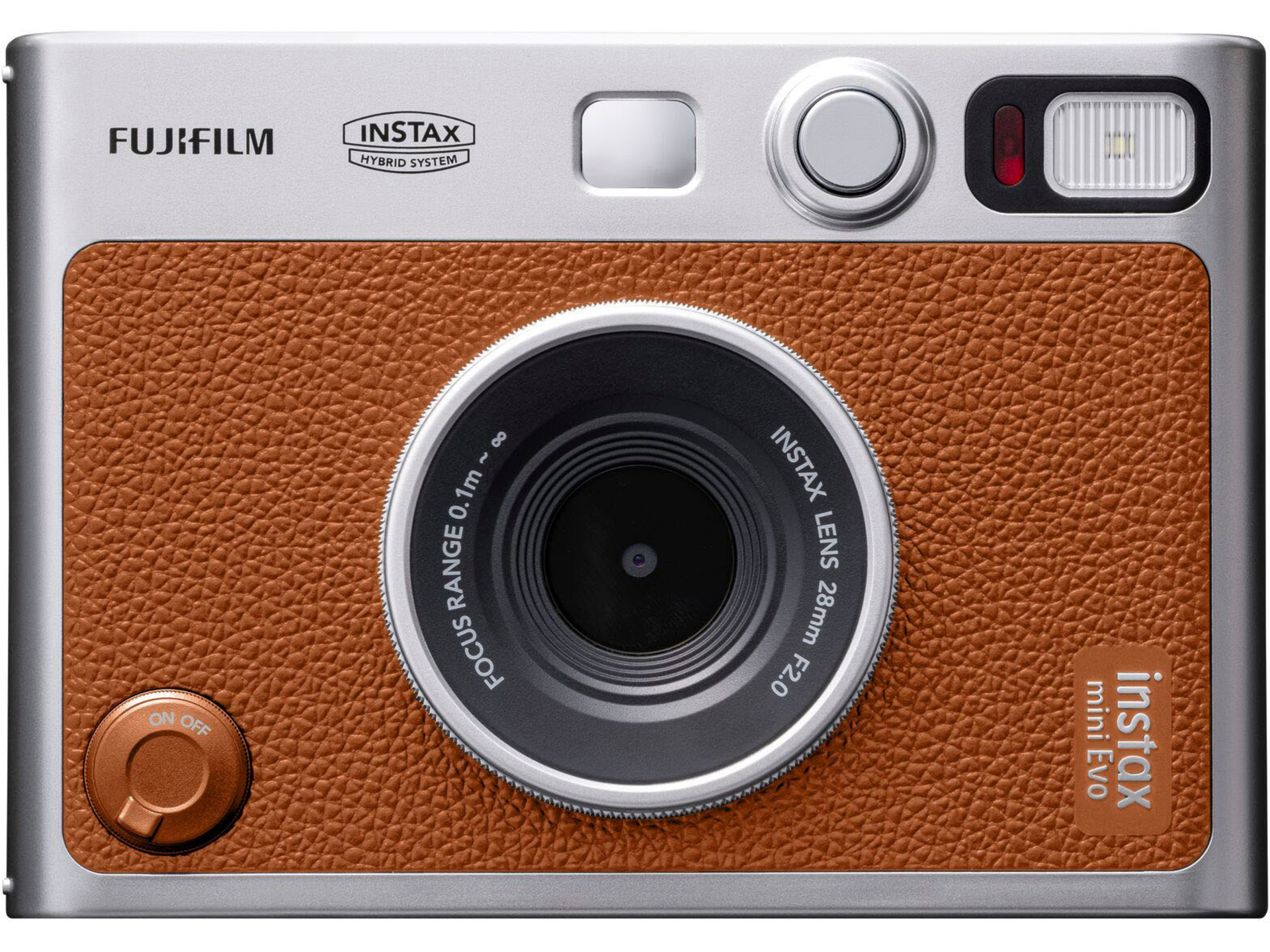 FujiFilm Instax Mini Evo Type-C Instant Camera (Brown) AU
