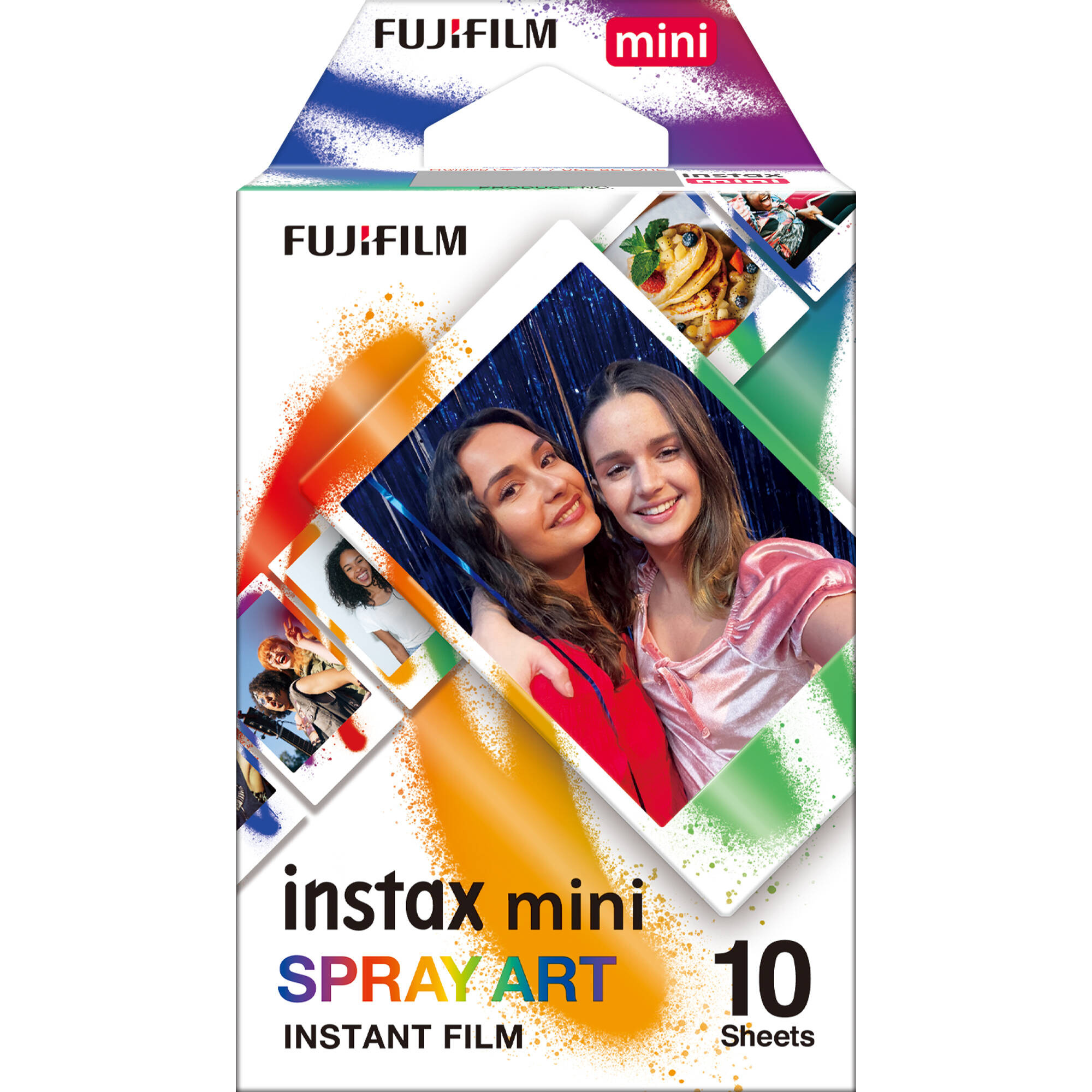 FujiFilm Instax MINI Spray Art Instant Film (10 Exposures)