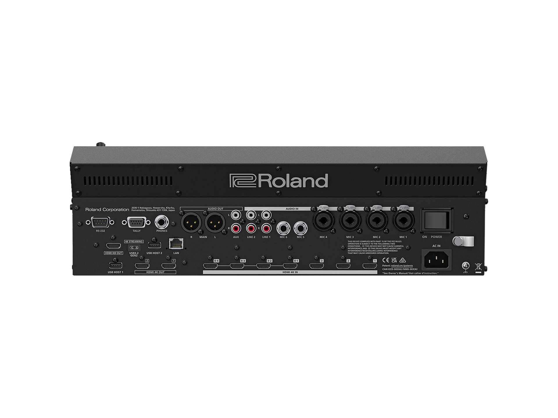 Roland VR-400UHD 4K Streaming AV Mixer | Rubber Monkey | NZ