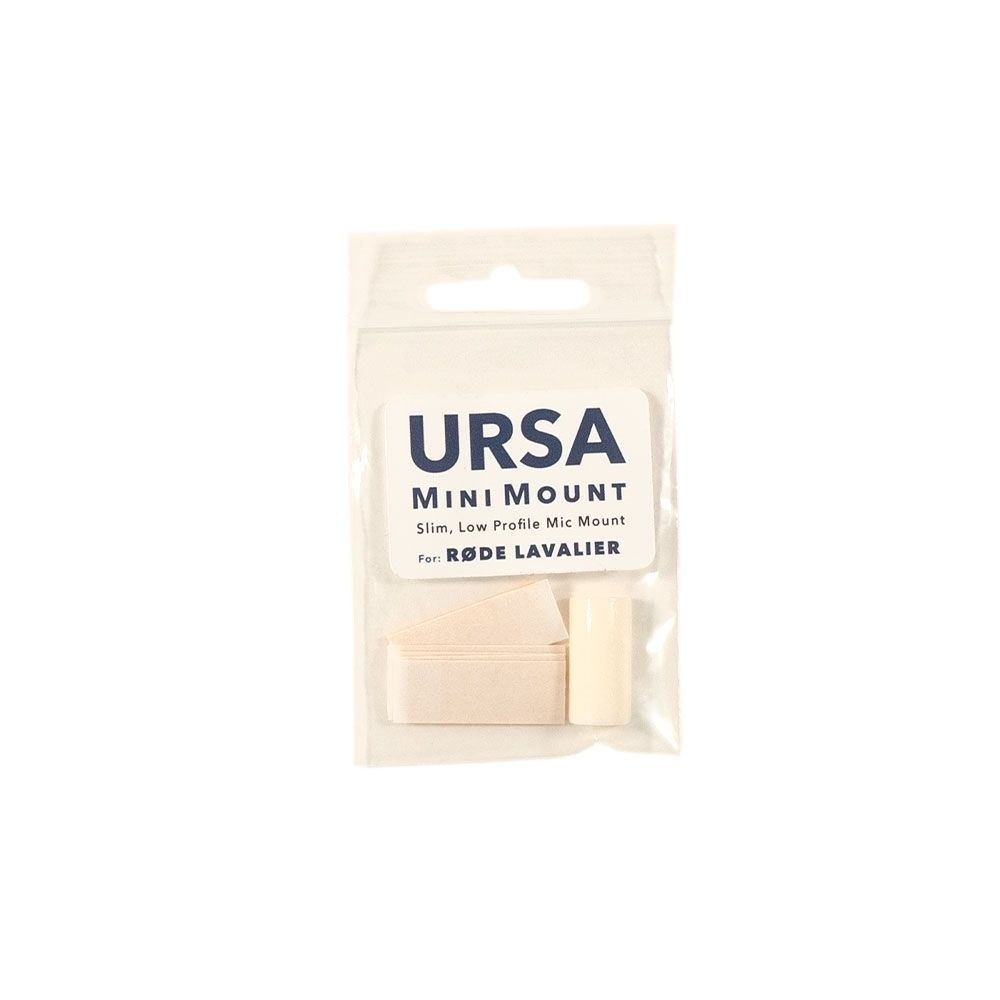 Ursa MiniMount for RODE Lavs (White)