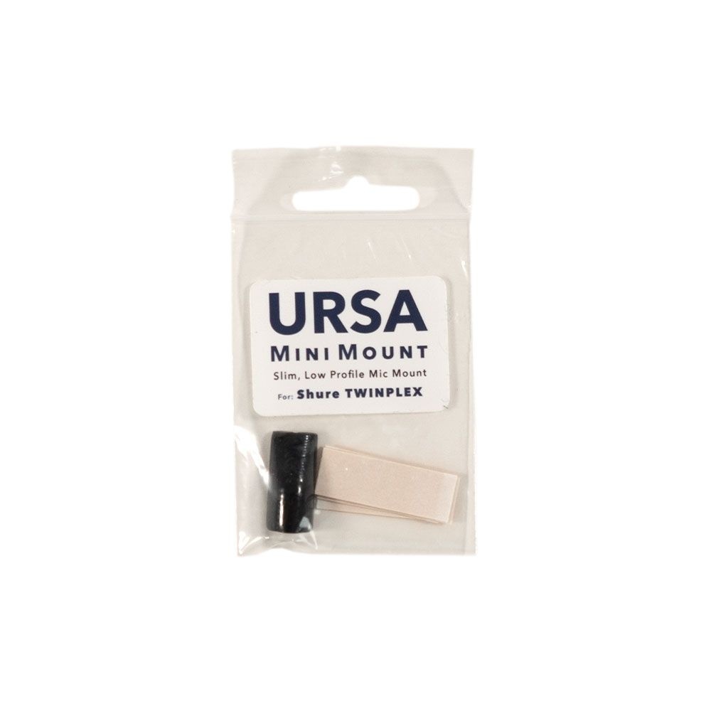 Ursa MiniMount for Shure Twinplex Lavs (Black)