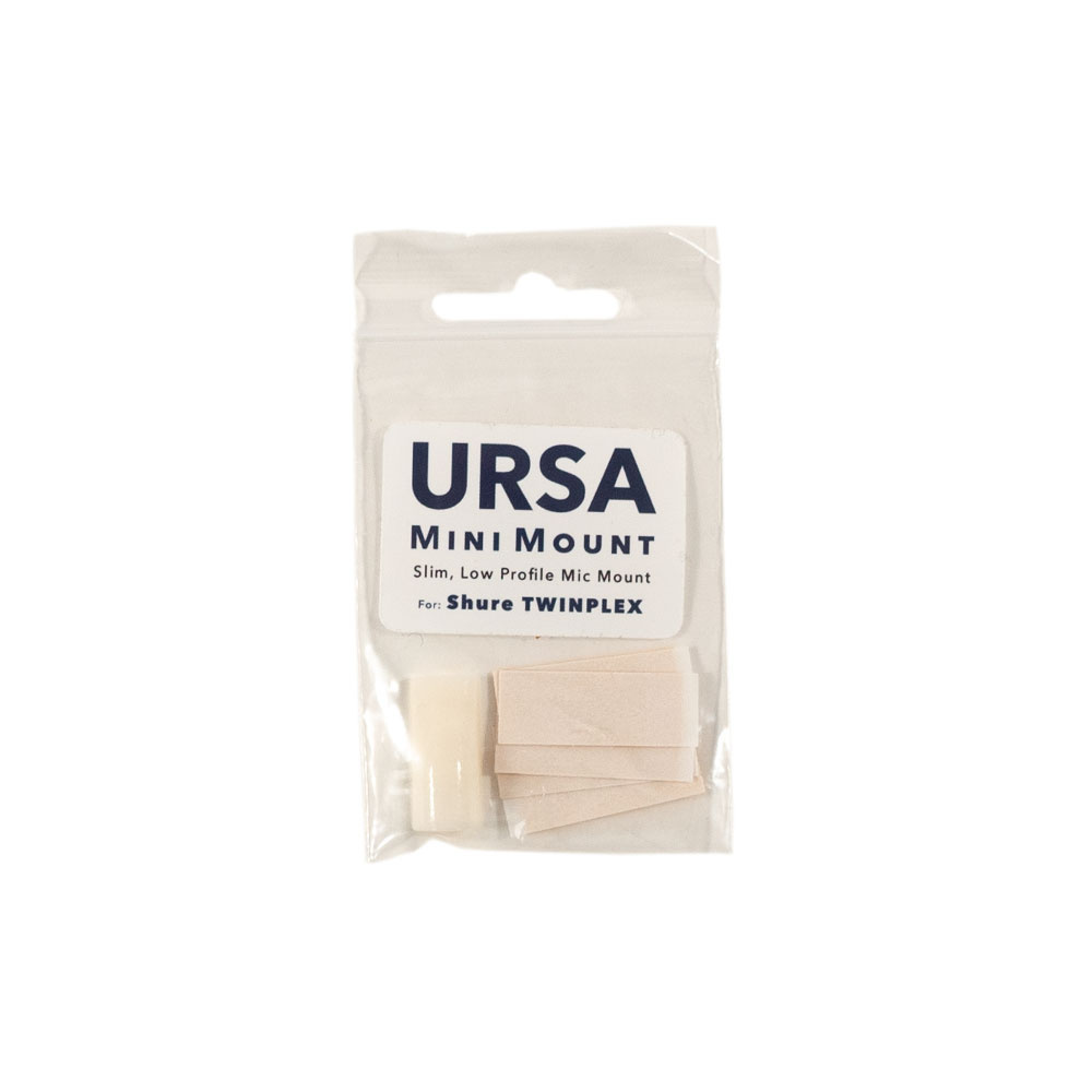 Ursa MiniMount for Shure Twinplex Lavs (White)