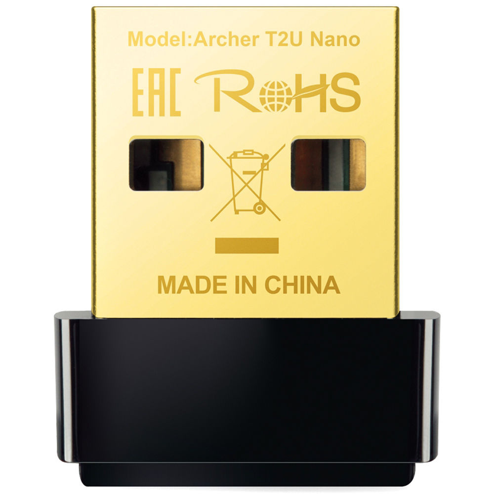 TP-Link Archer T2U Nano AC600 Wireless Dual-Band Wi-Fi USB Adapter