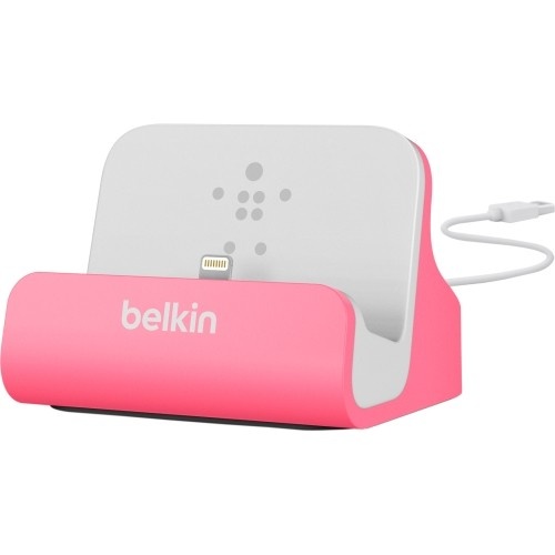 Belkin Mixit ChargeSync Dock - Pink and 1.2m Cable